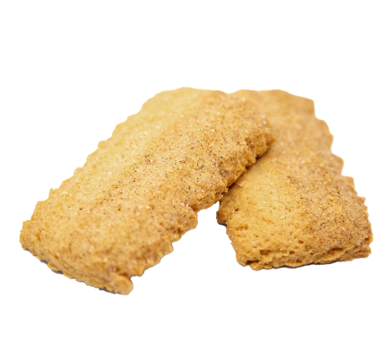 Galletas rizadas con canela